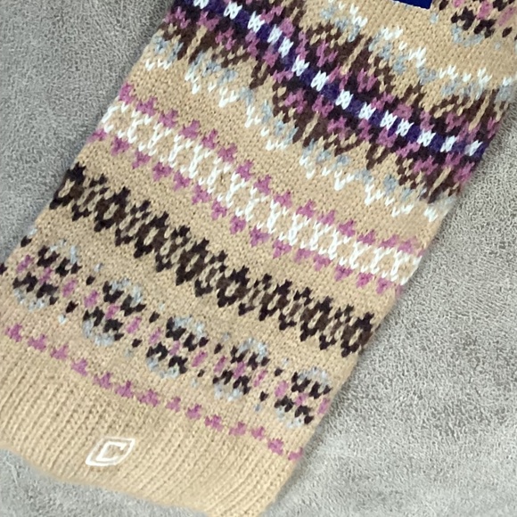 Chaps lambs wool blend scarf New w/tag - Picture 5 of 5